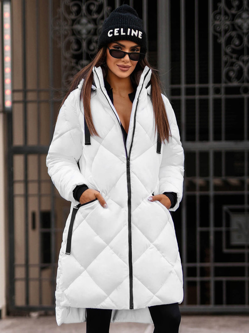 Ženska jakna bijela OZONEE JS/5M3168/281Z